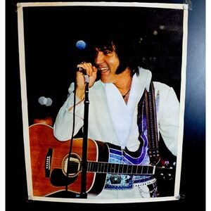 Elvis Presley Tour Poster‎ 1976 Wild In Wichita Concert 17x31 Vintage Original
